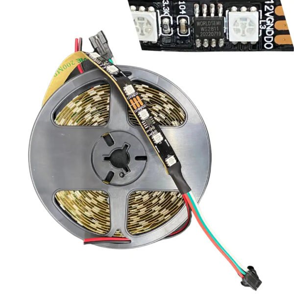 WS2811 Worldsemi 12 Volt Pixel Led Strip